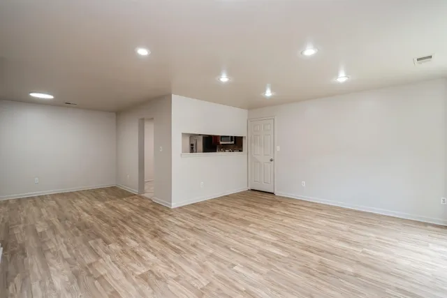 a view of empty room