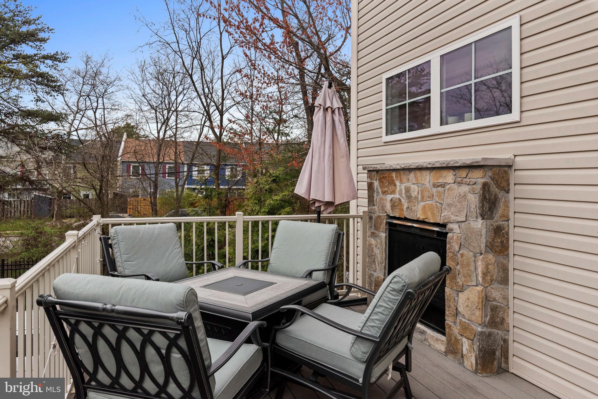 1614 Belle Drive Annapolis, MD 21401 - Photo 15 of 36 a view of balcony with wooden floor and outdoor seating