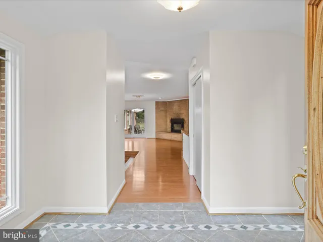 a view interior of the house and wooden floor