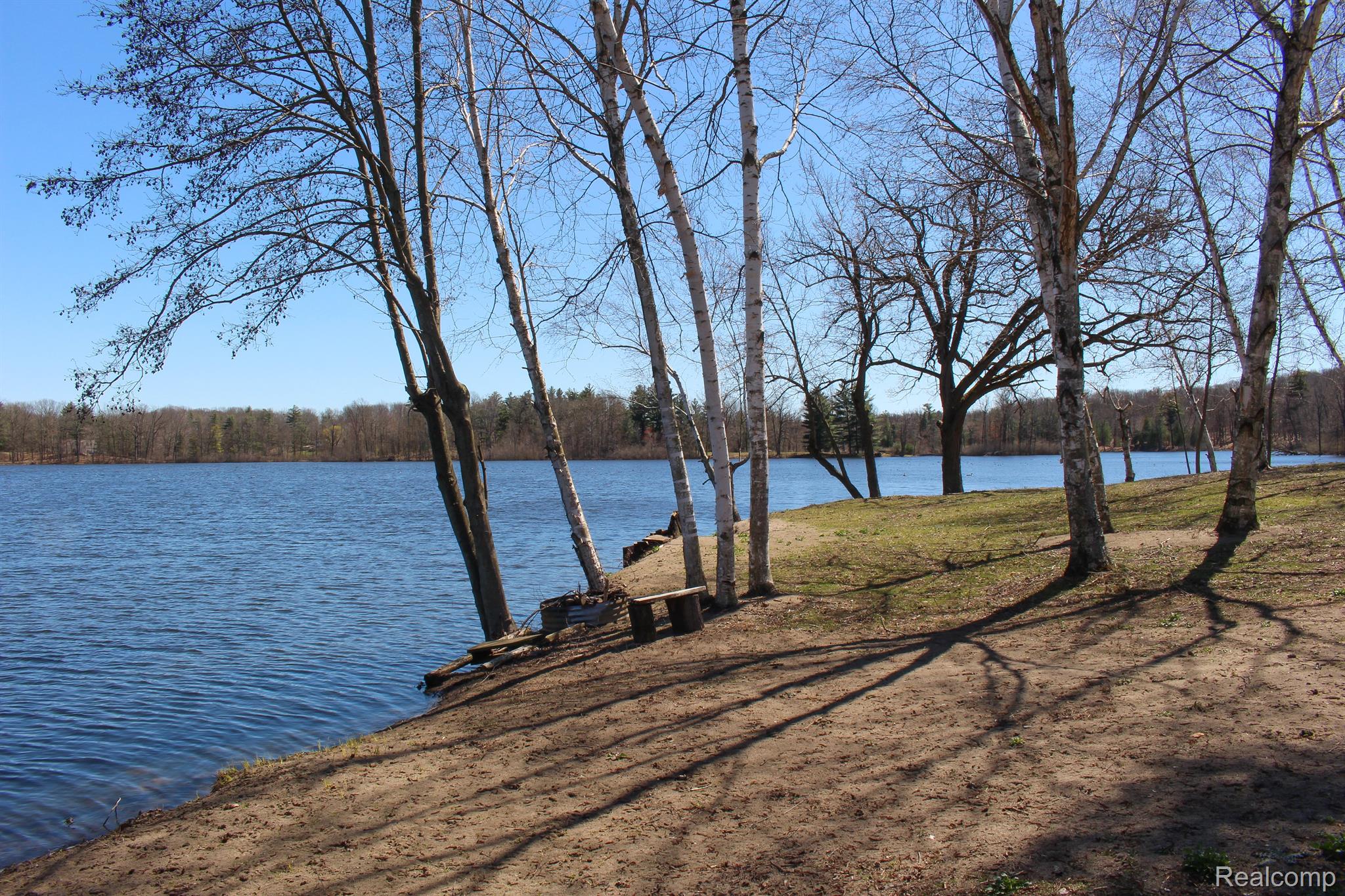 5380 Hagerman Road Leonard, MI 48367 - Photo 17 of 38 Peninsula Lake view to the south-east