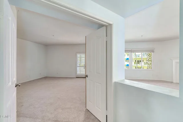 a view of empty room