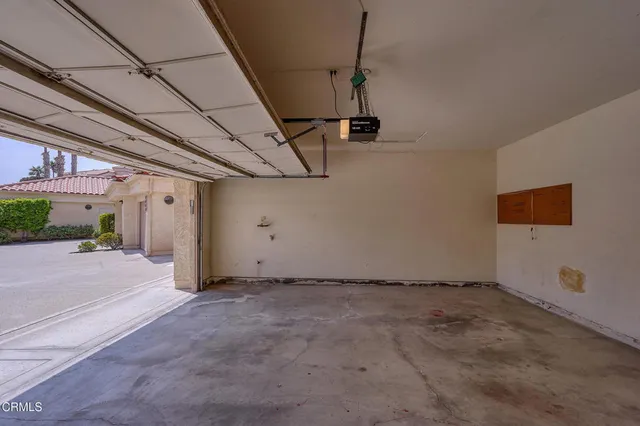 a front view of building with yard