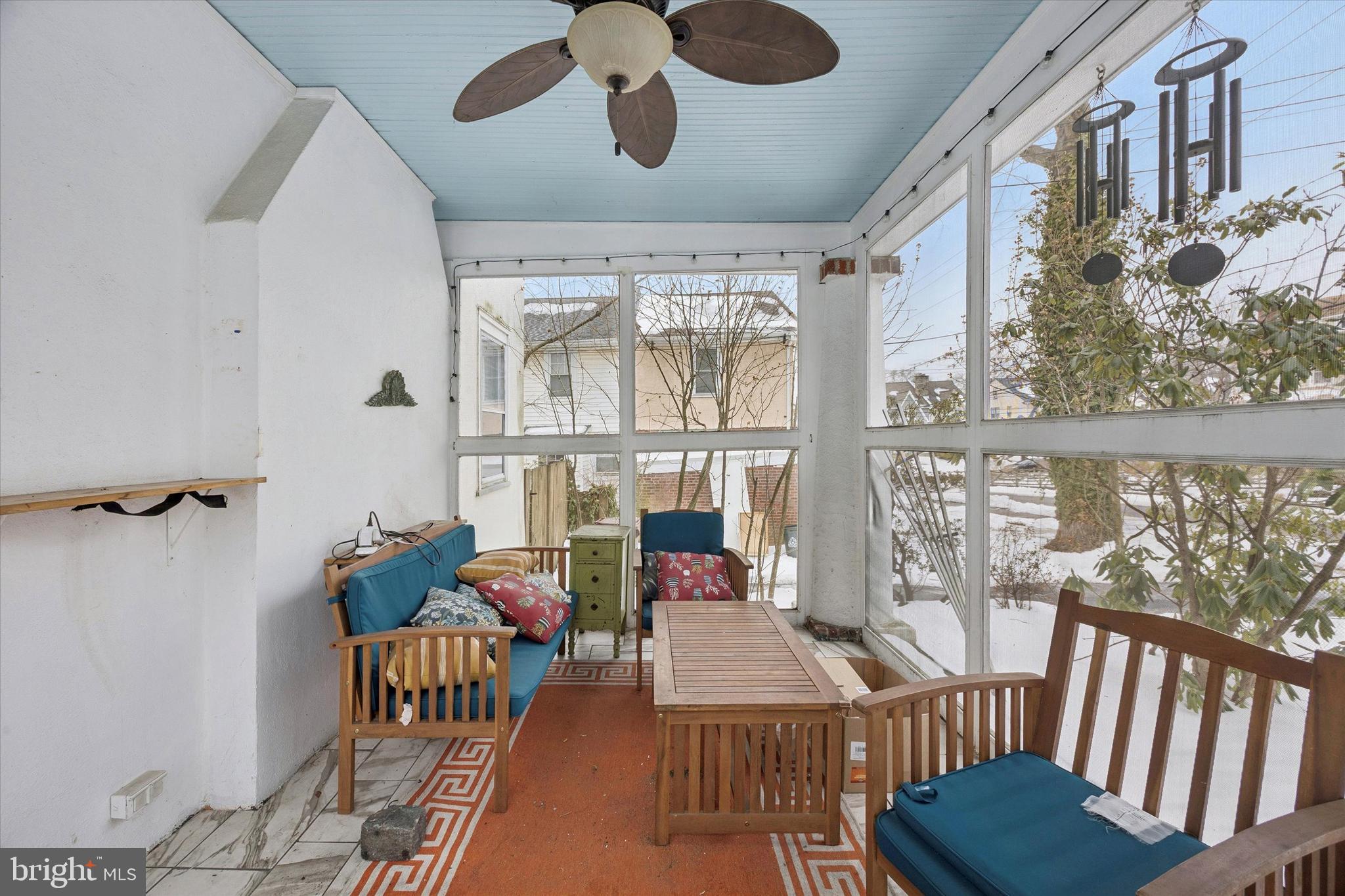 74 Drexel Avenue Lansdowne, PA 19050 - Photo 3 of 15 a living room with furniture fireplace and flat screen tv