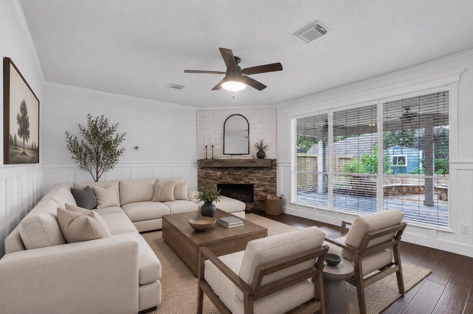 20406 Ranger Point Court Katy, TX 77450 - Photo 11 of 50 Virtually Staged Living Room