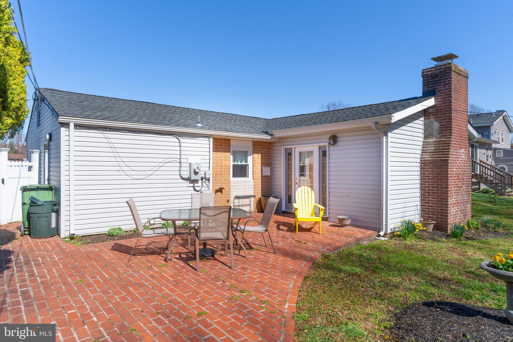738 Falconer Road Joppa, MD 21085 - Photo 38 of 42 Brick patio is perfect for outdoor entertaining.
