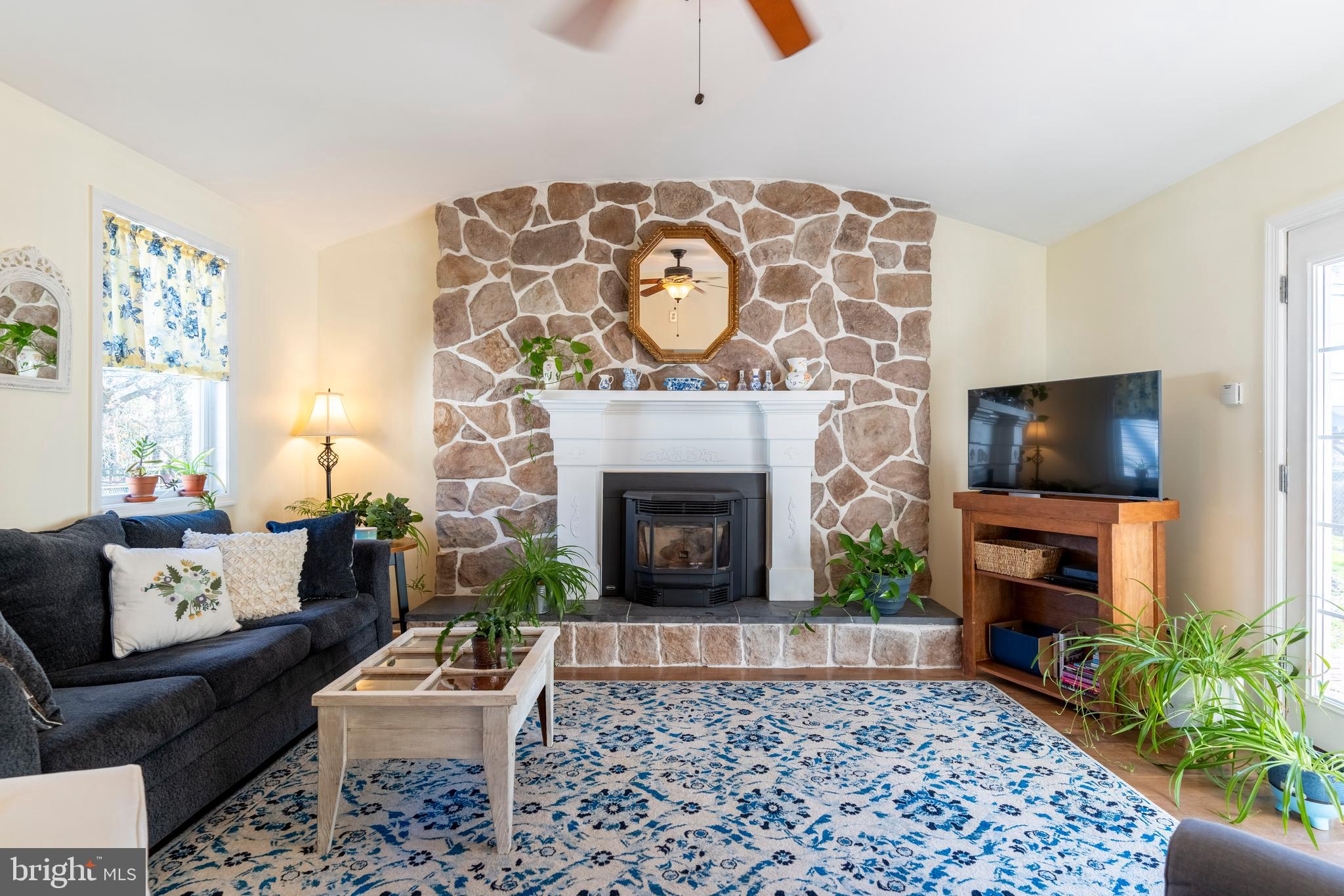 738 Falconer Road Joppa, MD 21085 - Photo 10 of 42 Custom stone fireplace