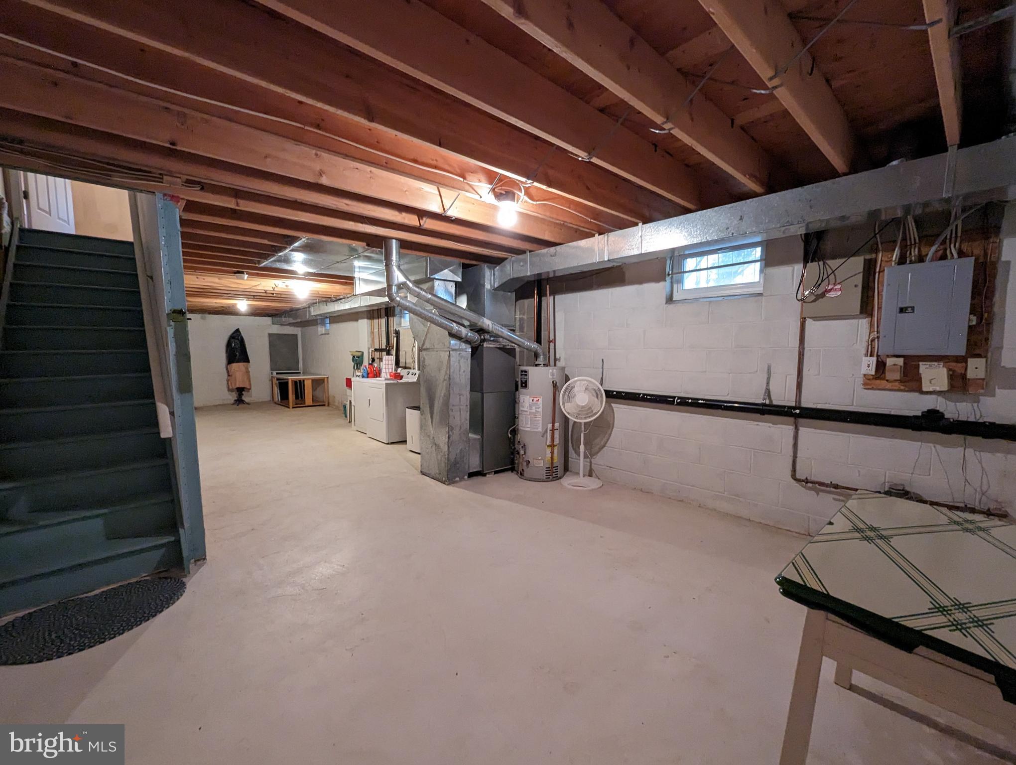612 Ridgeway Street Gloucester City, NJ 08030 - Photo 22 of 28 Full basement with 9' ceilings.