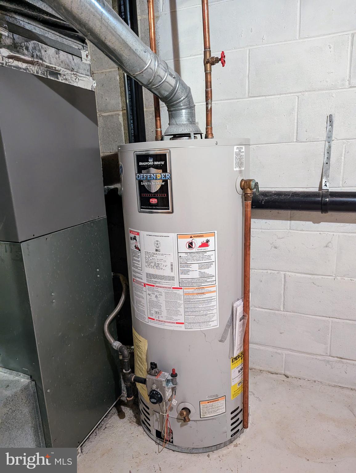 612 Ridgeway Street Gloucester City, NJ 08030 - Photo 26 of 28 40 gallon hot water heater.