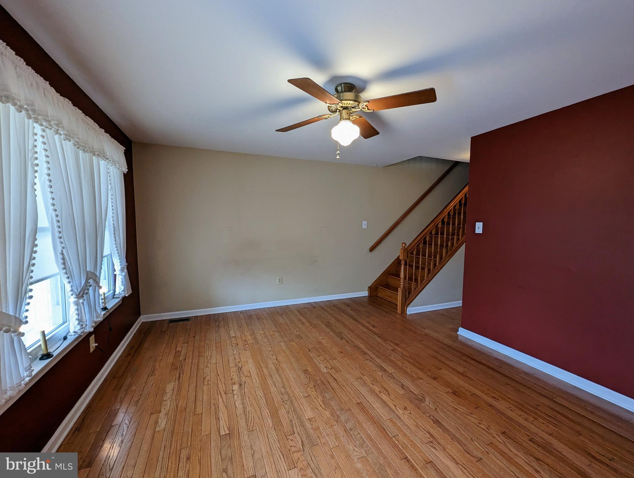 612 Ridgeway Street Gloucester City, NJ 08030 - Photo 4 of 28 Living room with beautiful hardwood flooring..