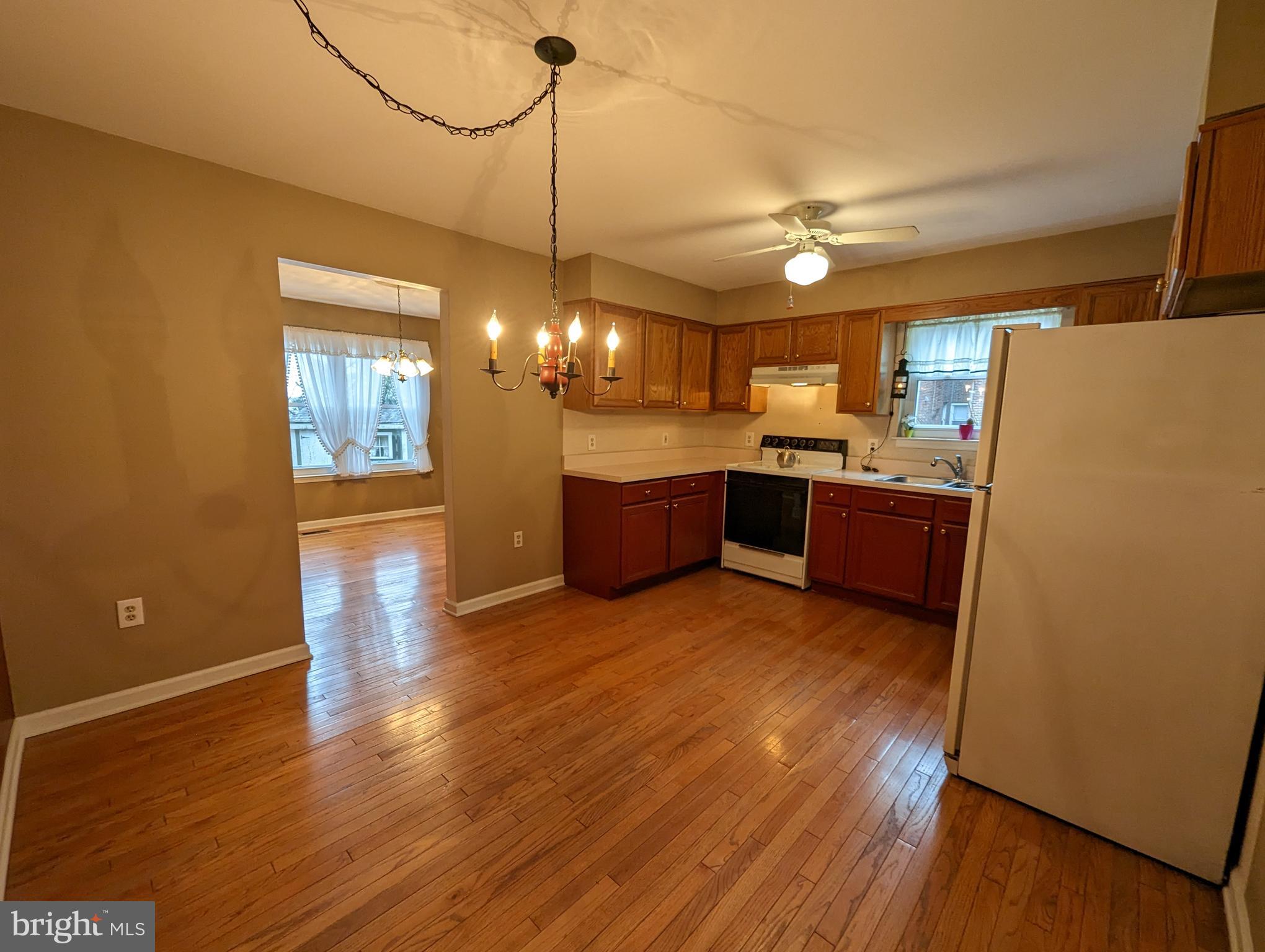 612 Ridgeway Street Gloucester City, NJ 08030 - Photo 8 of 28 Kitchen view from dining area towards back.