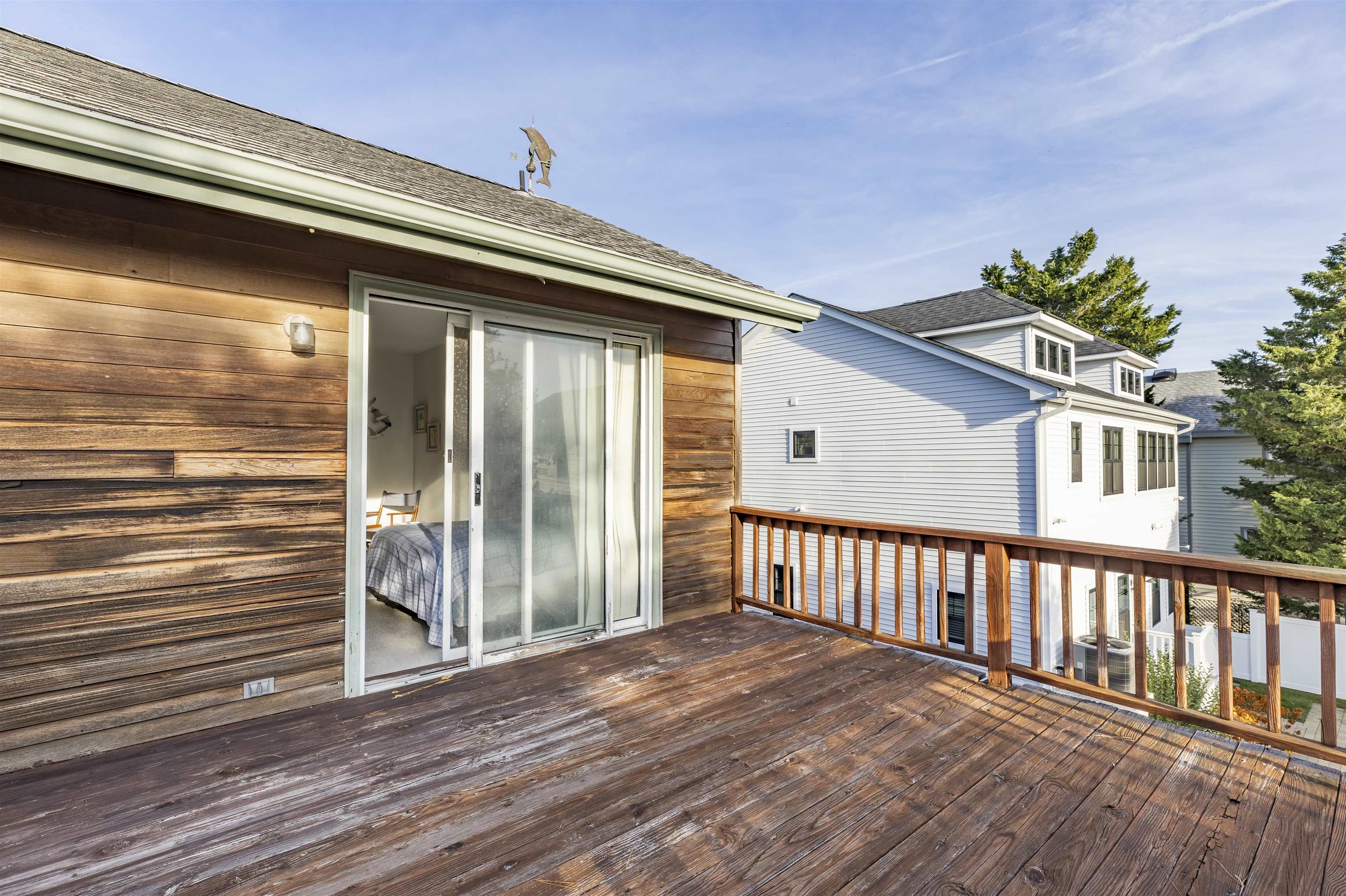208 Princeton Avenue Cape May Point, NJ 08212 - Photo 40 of 49 a view of a porch with wooden floor