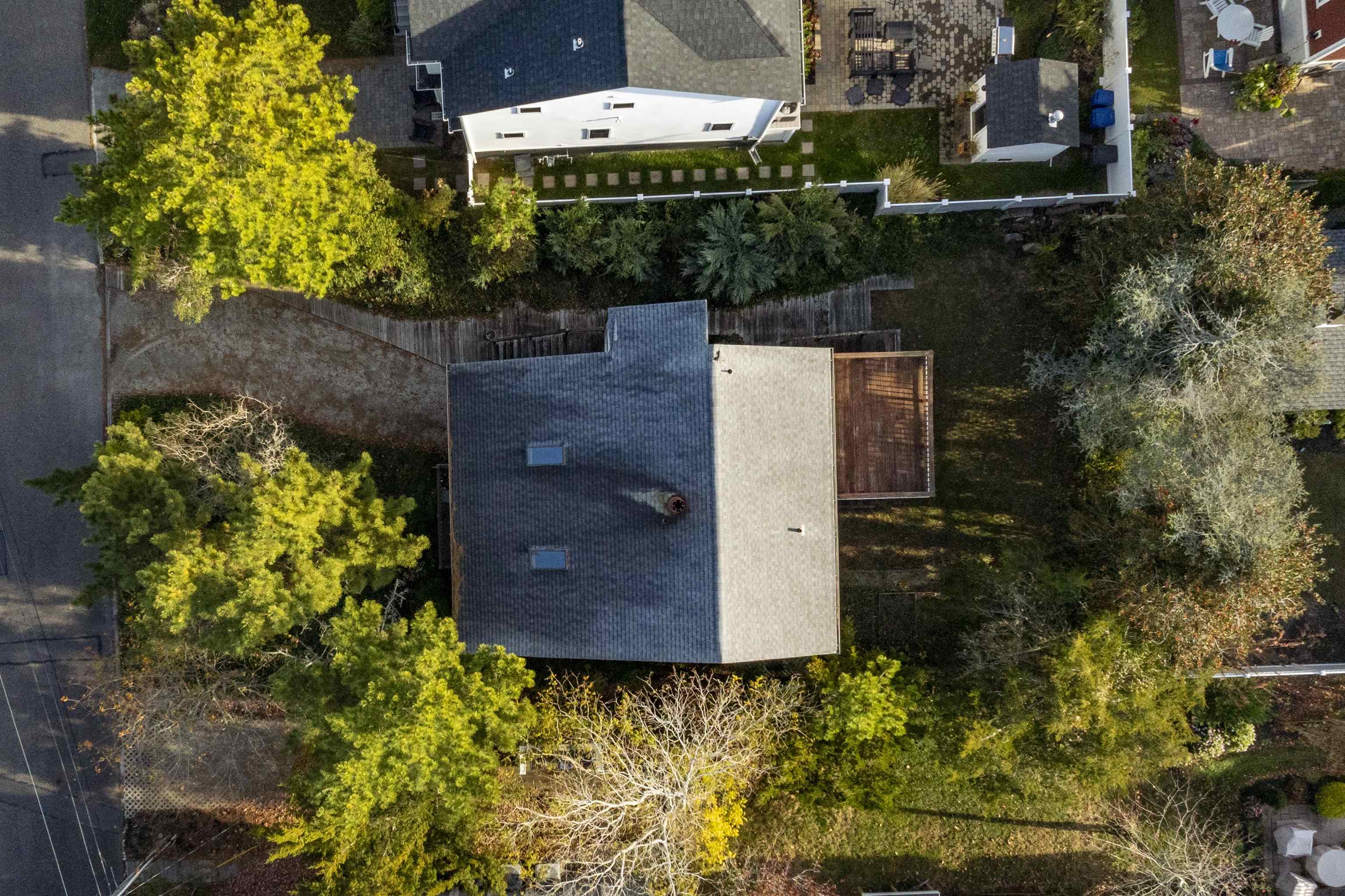 208 Princeton Avenue Cape May Point, NJ 08212 - Photo 48 of 49 an aerial view of a house with a yard