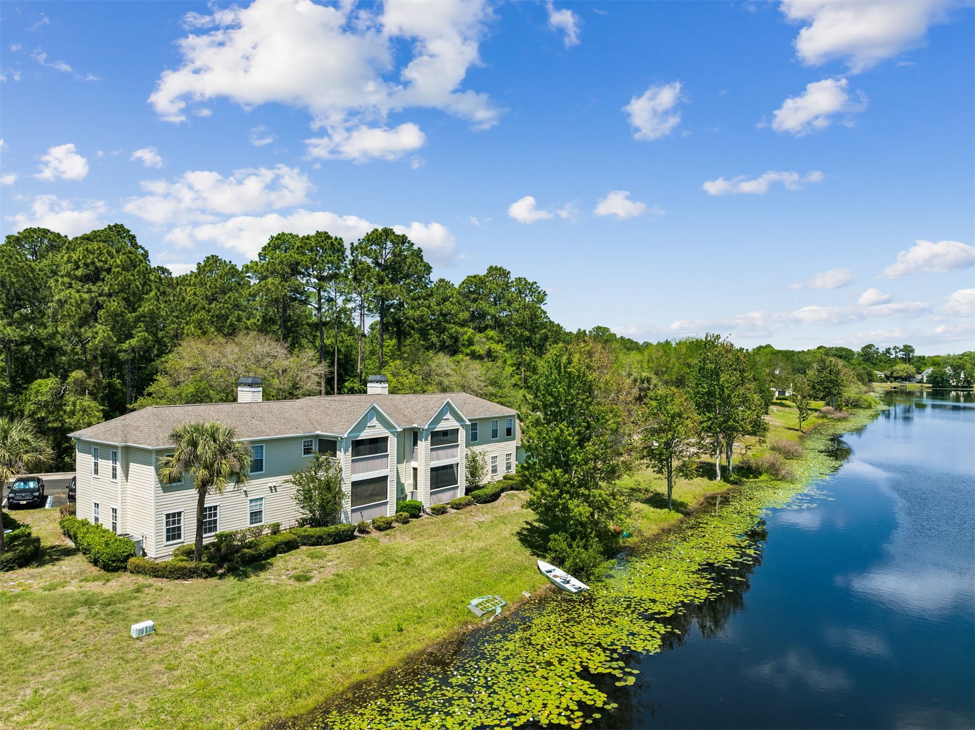 23525 Bahama Point, Unit 1621 Fernandina Beach, FL 32034 - Photo 29 of 68 a aerial view of a house with a yard