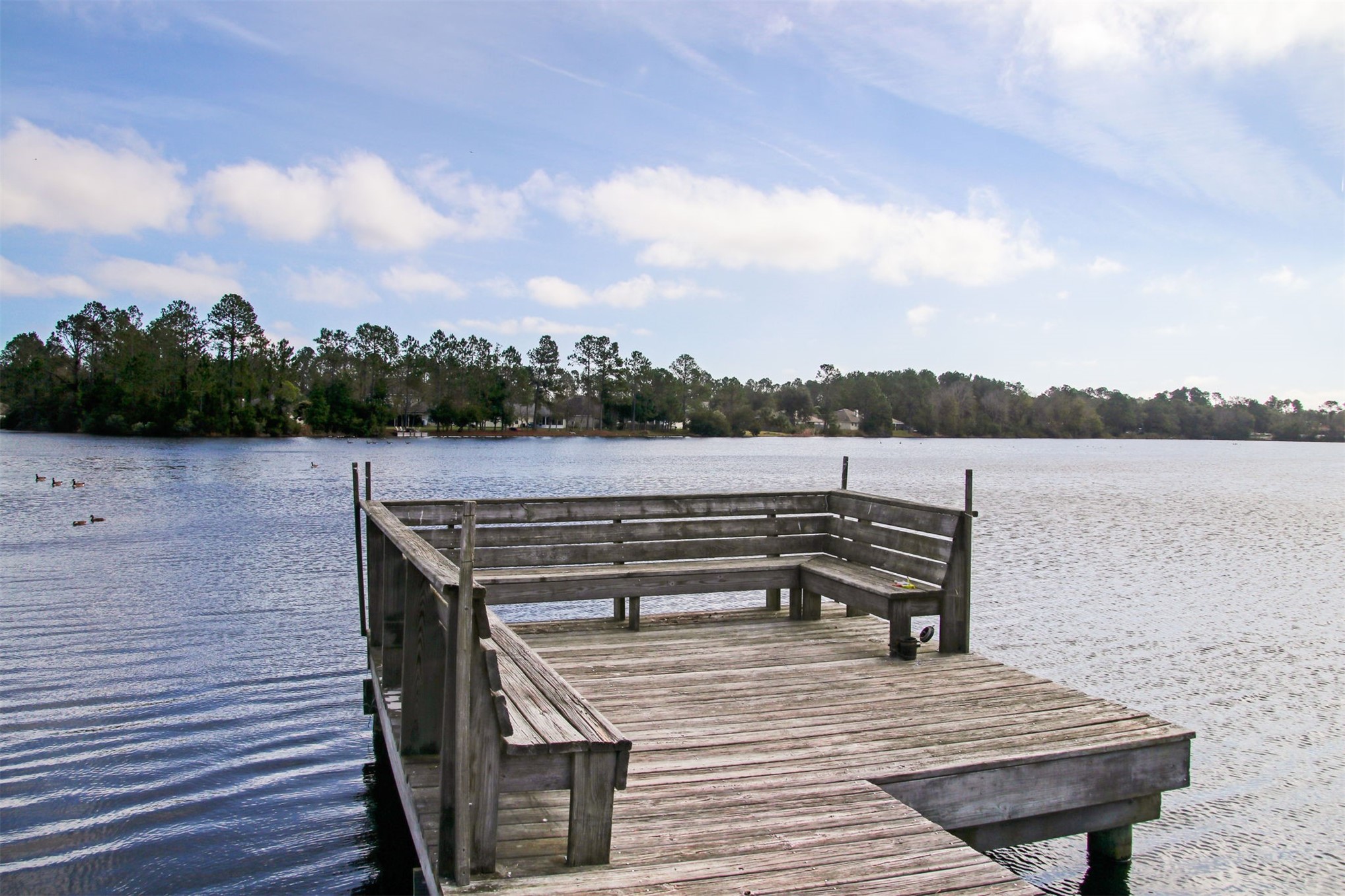 23525 Bahama Point, Unit 1621 Fernandina Beach, FL 32034 - Photo 61 of 68 a view of a lake with wooden floor and city view