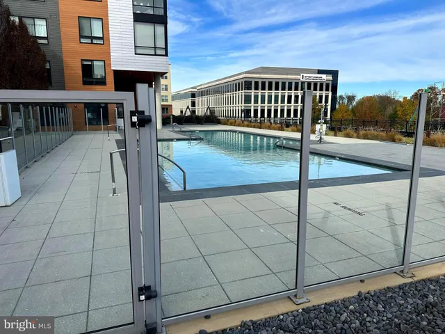 a view of a roof deck