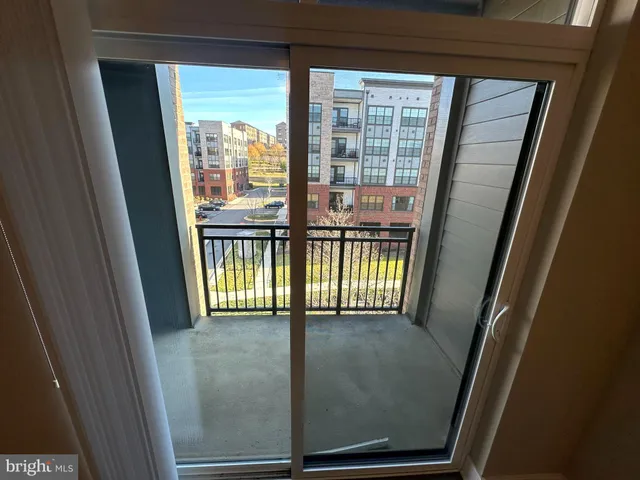 a view of an front door