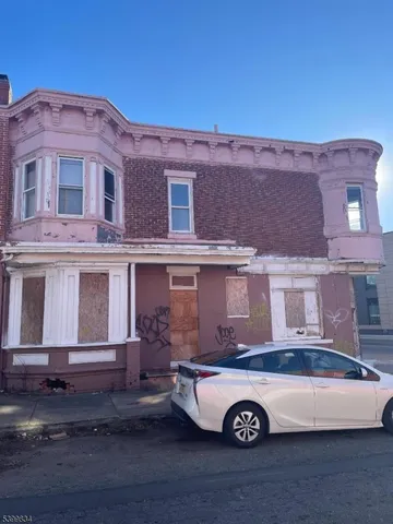 a building view with a outdoor space