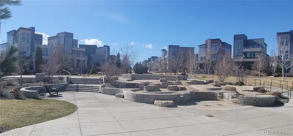 a picture of city view with patio