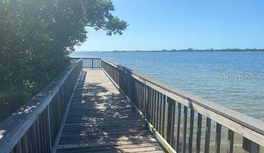 a view of an ocean from a balcony
