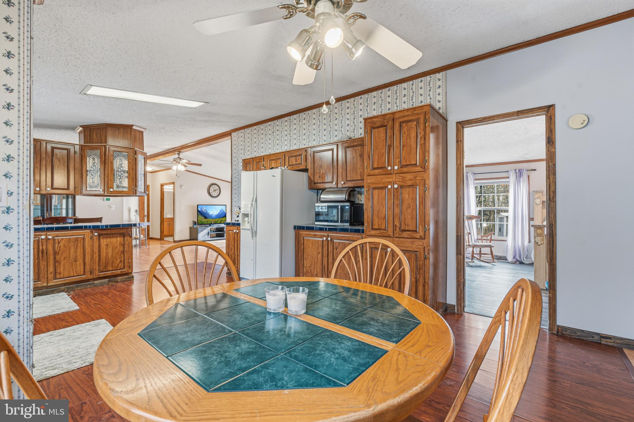 1834 Emily Drive Edgewood, MD 21040 - Photo 18 of 42 a view of a dining room with furniture a chandelier and wooden floor