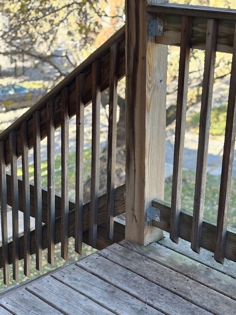 1500 East 73rd Street, Unit 3 Chicago, IL 60619 - Photo 4 of 13 a view of balcony with wooden floor