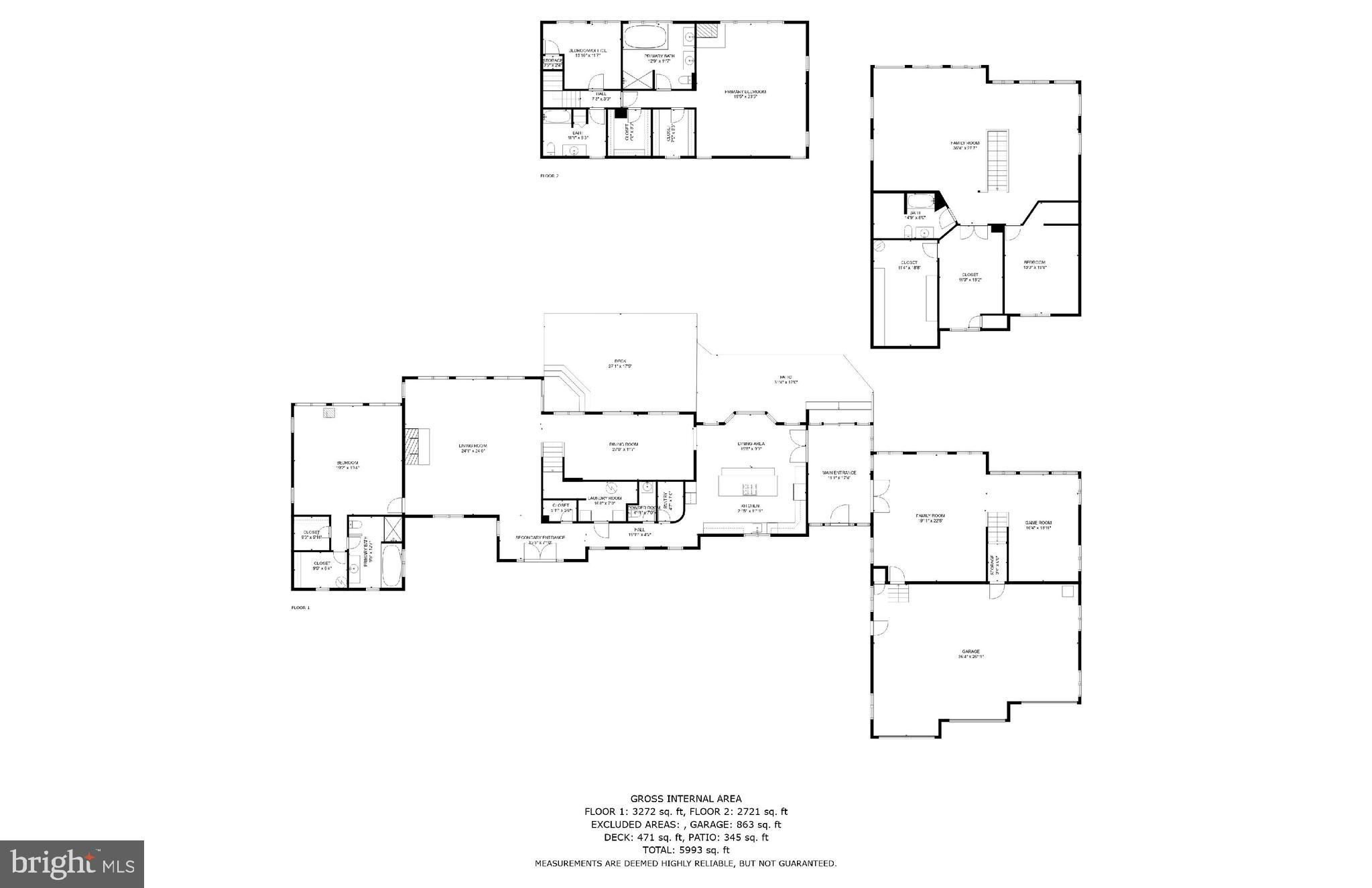 1258 West River Road Shady Side, MD 20764 - Photo 67 of 103 Floor Plan - All Floors