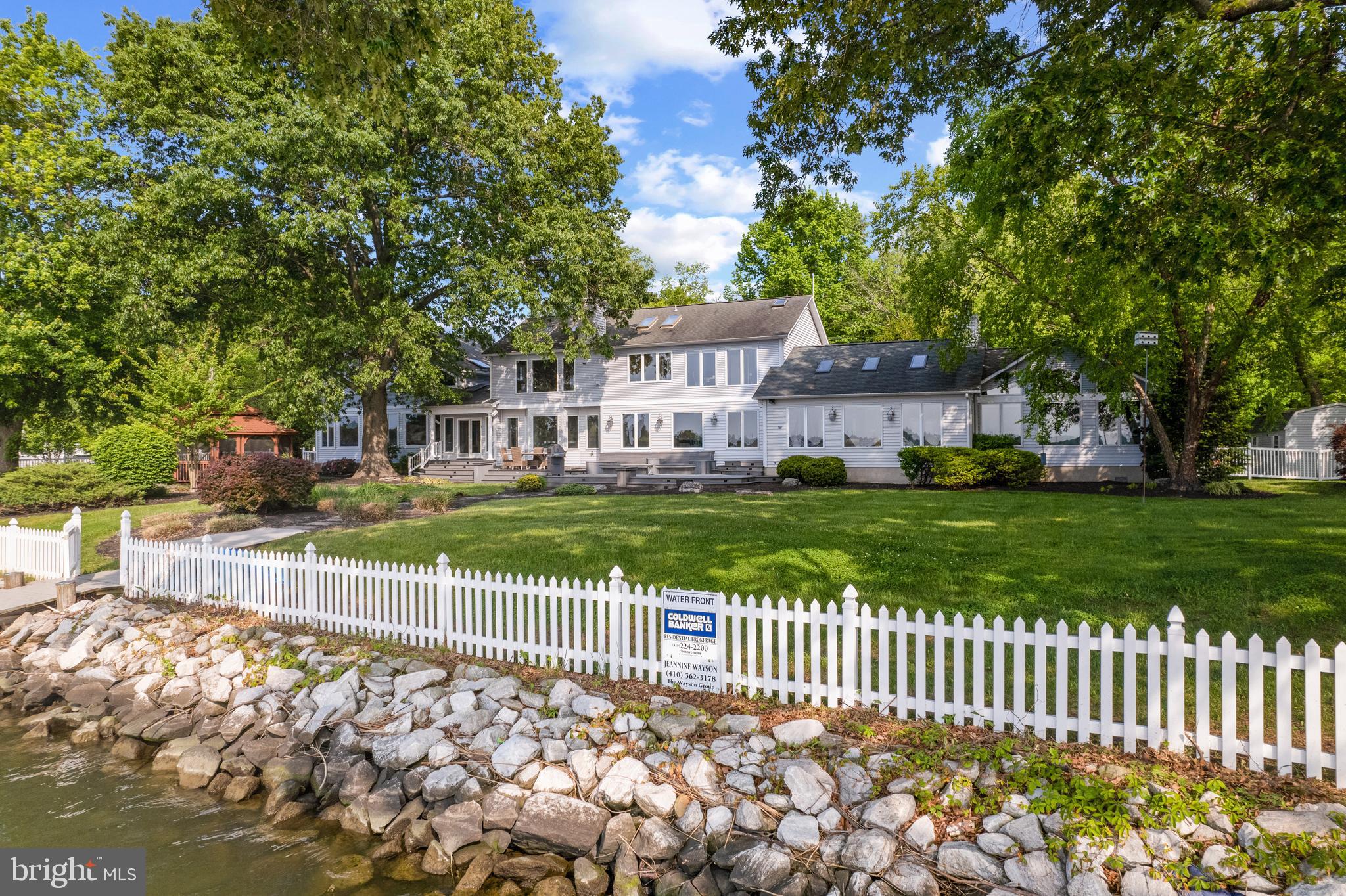 1258 West River Road Shady Side, MD 20764 - Photo 78 of 103 An acre of land, fenced and with Bulkhead, rock!