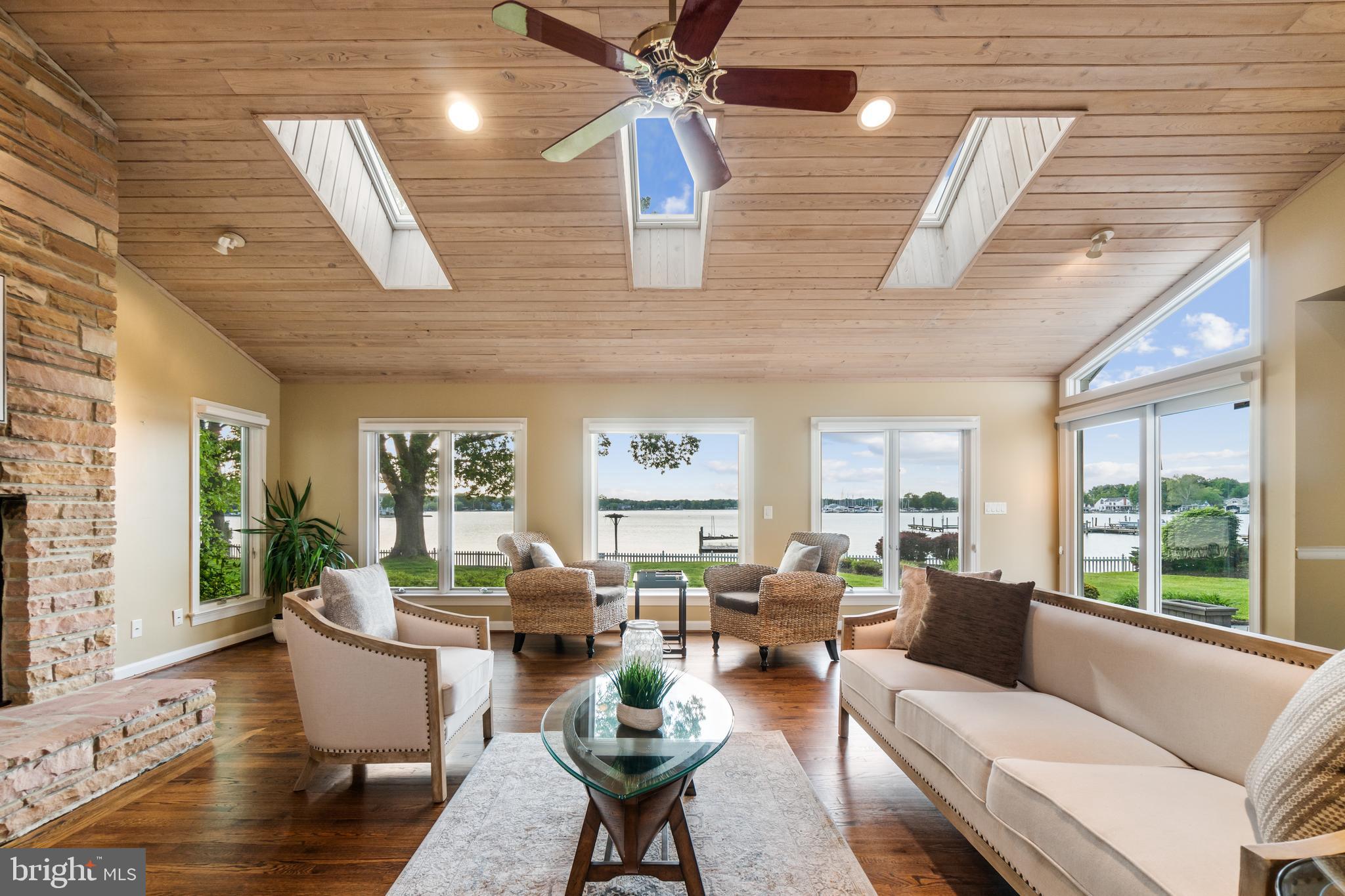 1258 West River Road Shady Side, MD 20764 - Photo 10 of 103 Recessed Lighting, Ceiling Fan and View View View