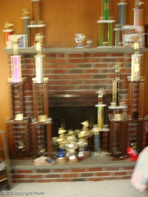 1113 Fern Road Pocono Summit, PA 18346 - Photo 6 of 9 Brick Fireplace