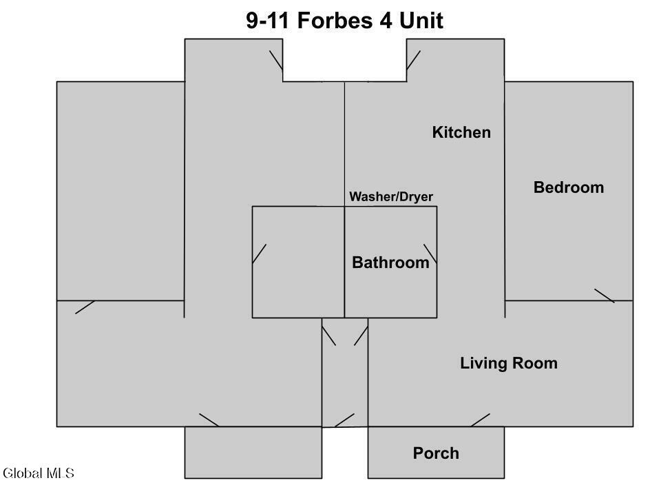 7-11 Forbes Avenue Rensselaer, NY 12144 - Photo 41 of 41 9-11 Forbes floor plan