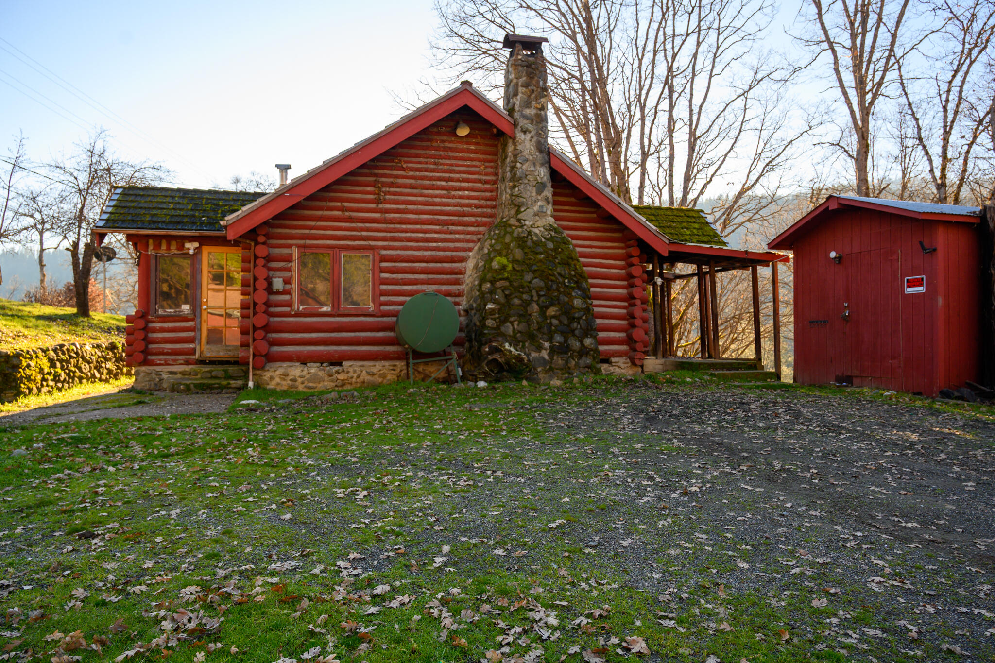 51-75 Hart Road Weaverville, CA 96093 - Photo 2 of 40 Stone Chimney exterior