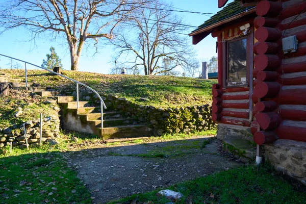 a view of outdoor space and yard