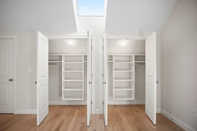 a view of wooden floor