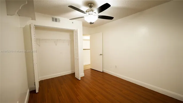 a view of small space with racks on the wall