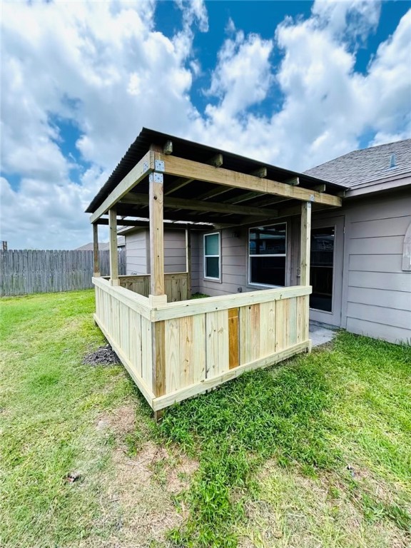 7522 Ranch View Drive Corpus Christi, TX 78414 - Photo 16 of 17 a view of a house with a yard