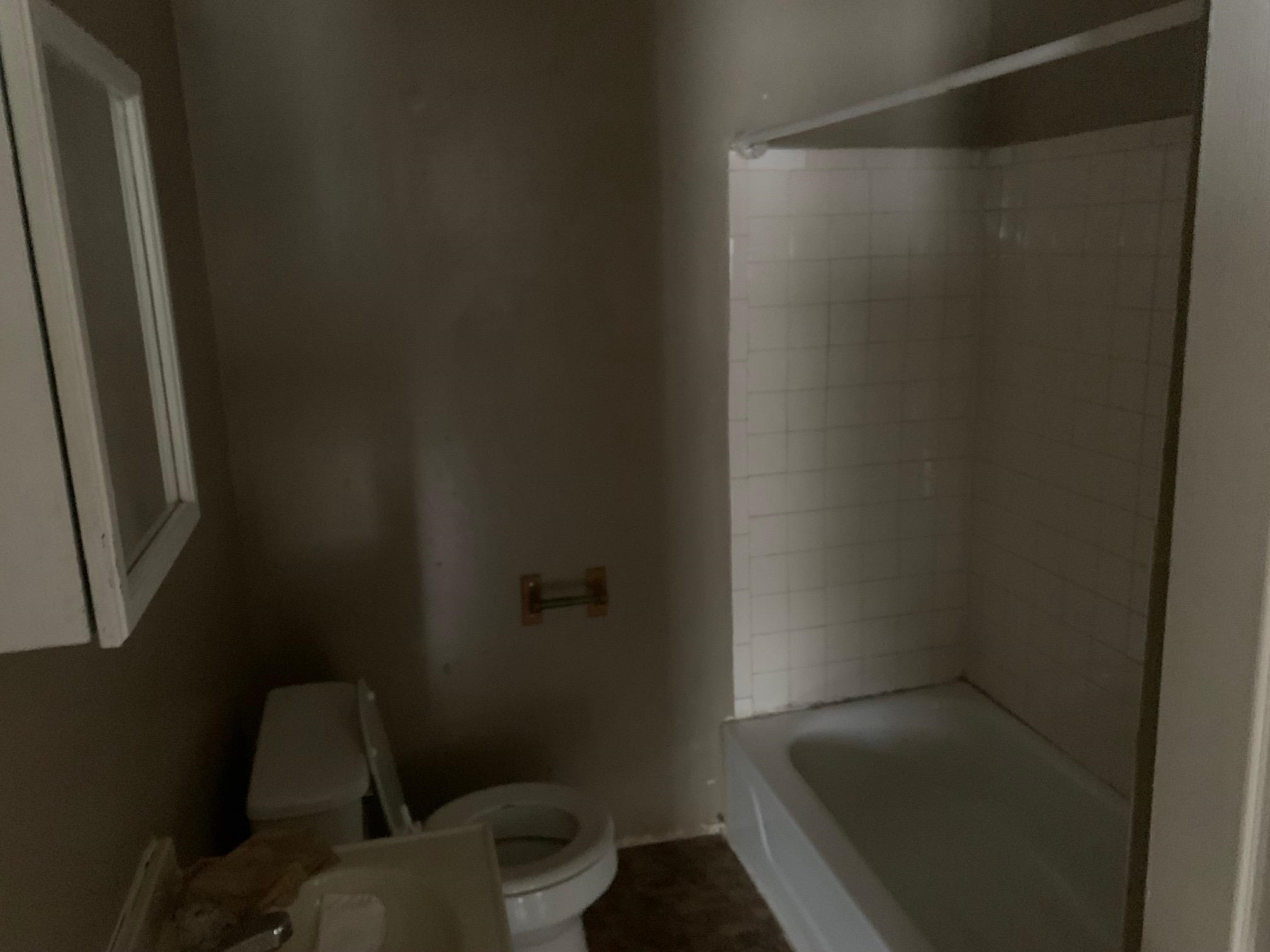 3054 Coleman Avenue Memphis, TN 38112 - Photo 10 of 11 a bathroom with a toilet and a shower