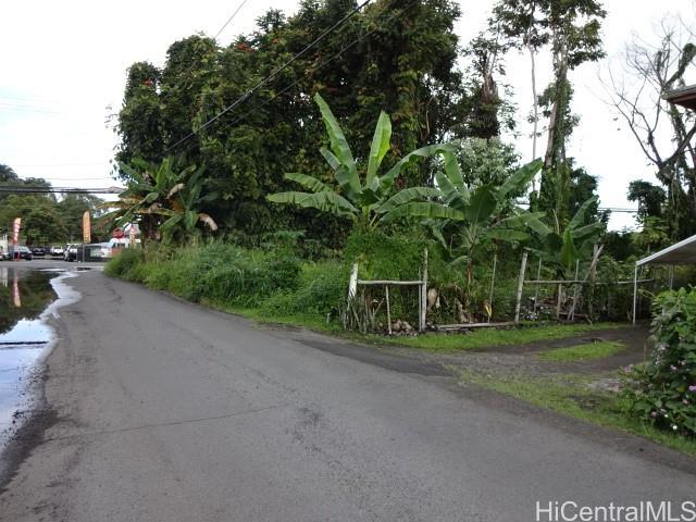 141 Manini Street Hilo, HI 96720 - Photo 3 of 6 a view of a road with a bench and trees