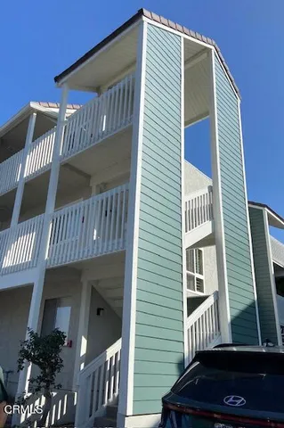 a view of a house with a deck