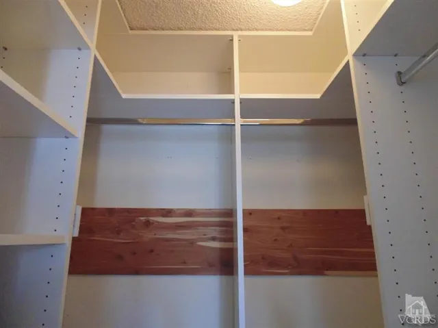 a view of walk in closet