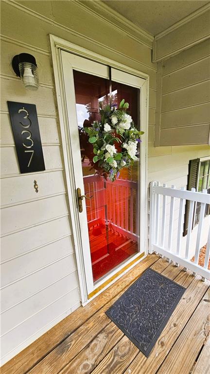 337 Independence Drive Jonesboro, GA 30238 - Photo 3 of 41 a view of a entryway door of the house