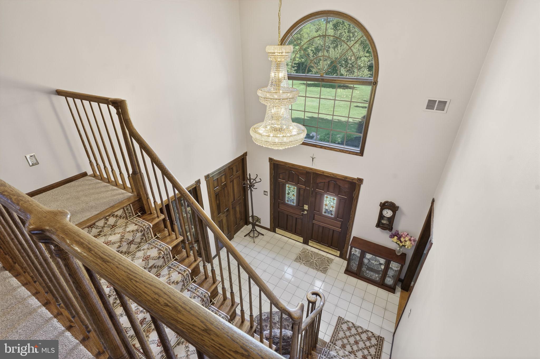 26 Ellisdale Road Allentown, NJ 08501 - Photo 3 of 45 Elegant foyer with grand staircase.