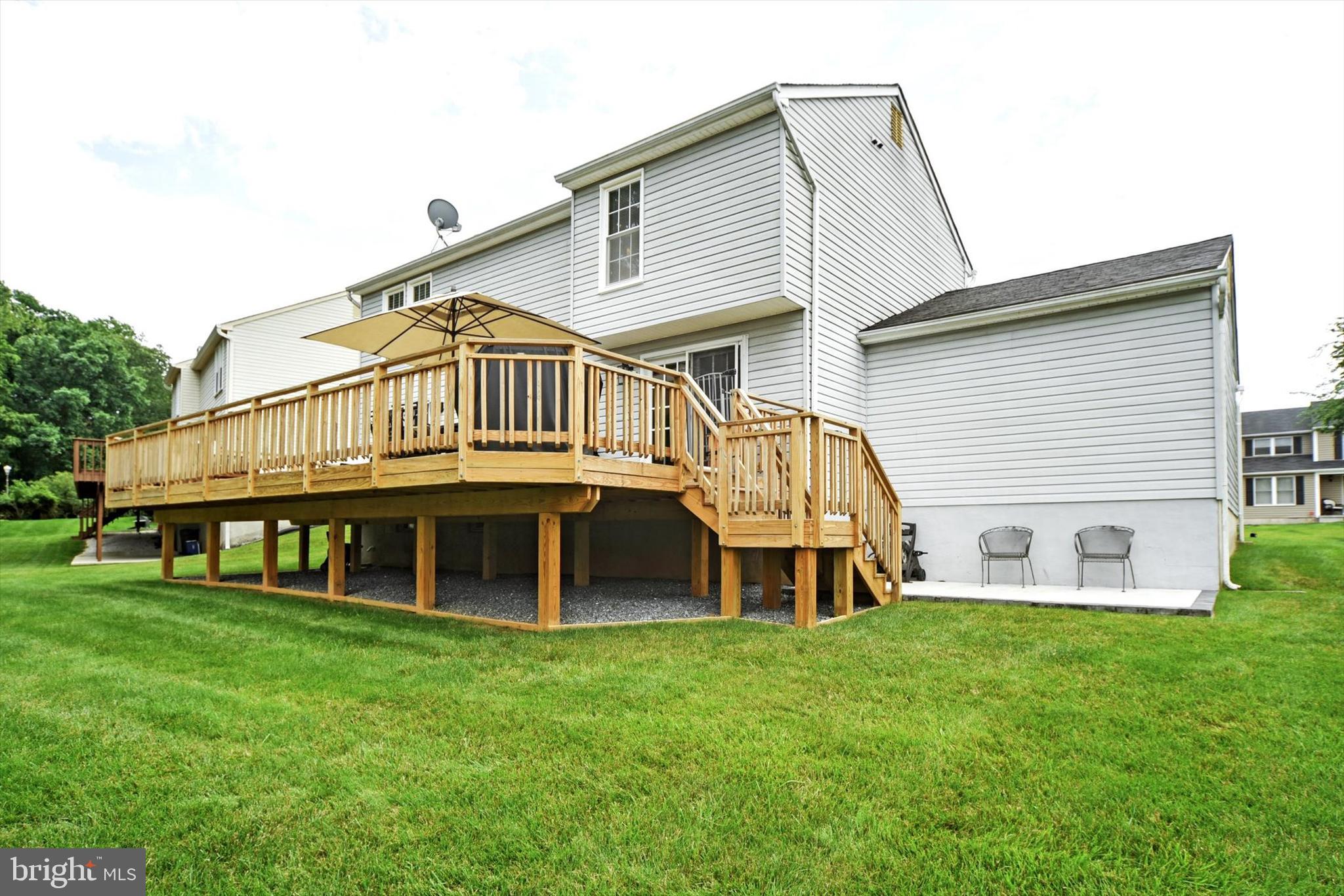 4211 Hanwell Road Randallstown, MD 21133 - Photo 19 of 51 Exterior Rear and Patio