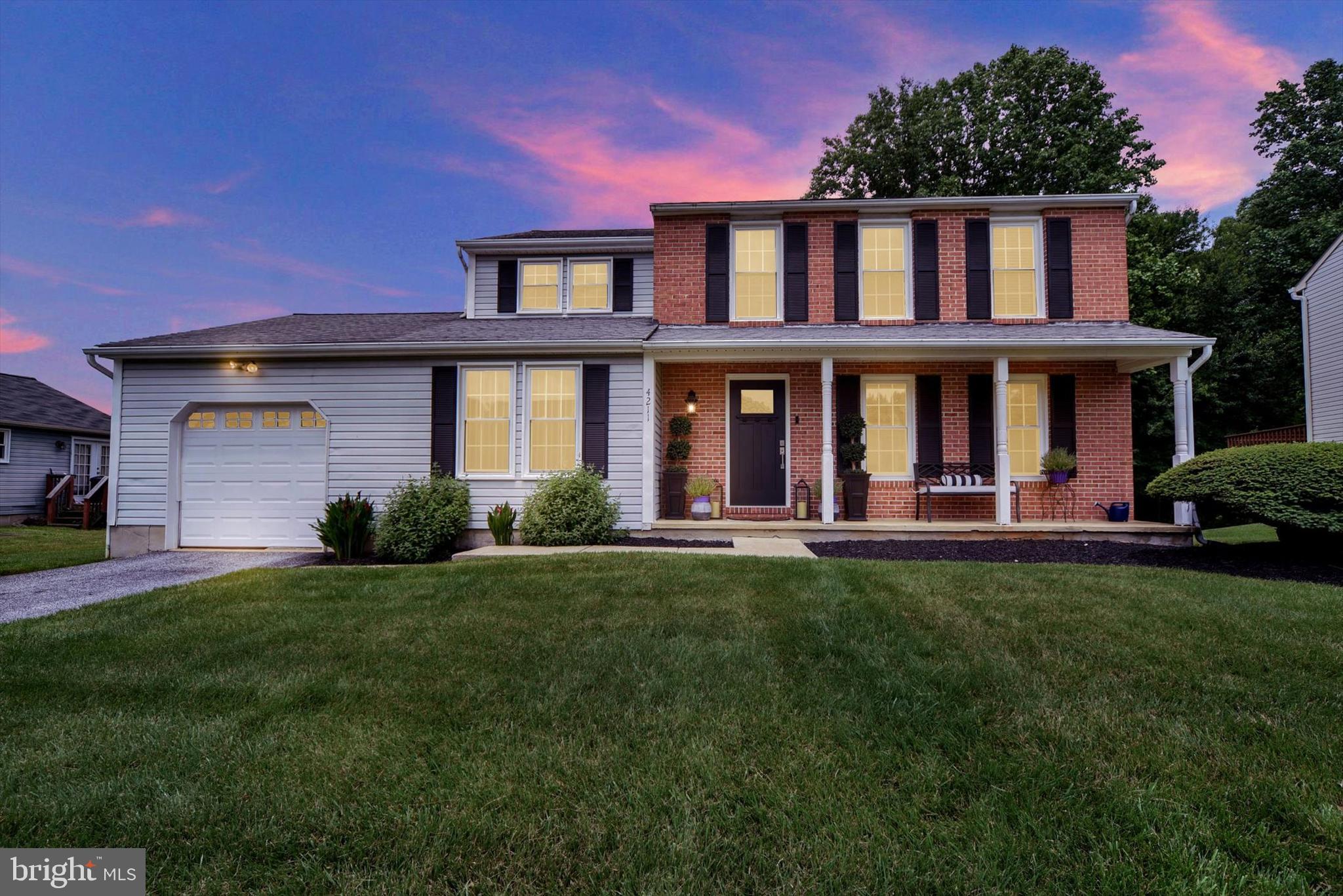 4211 Hanwell Road Randallstown, MD 21133 - Photo 47 of 51 Twilight Front