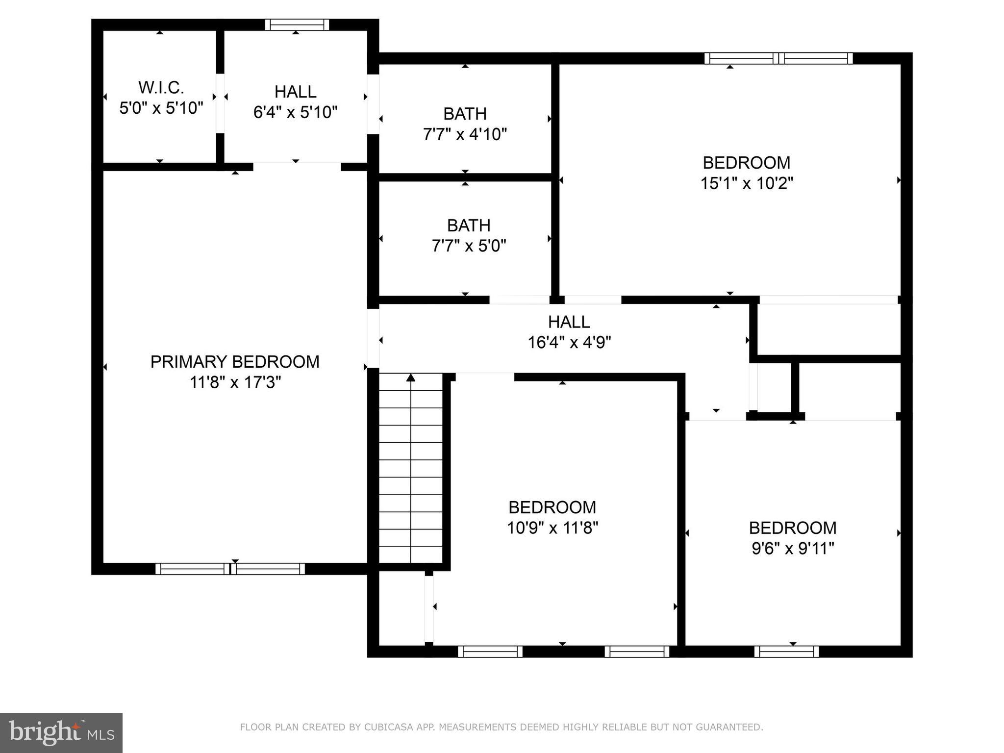 4211 Hanwell Road Randallstown, MD 21133 - Photo 50 of 51 2nd Level Floorplan
