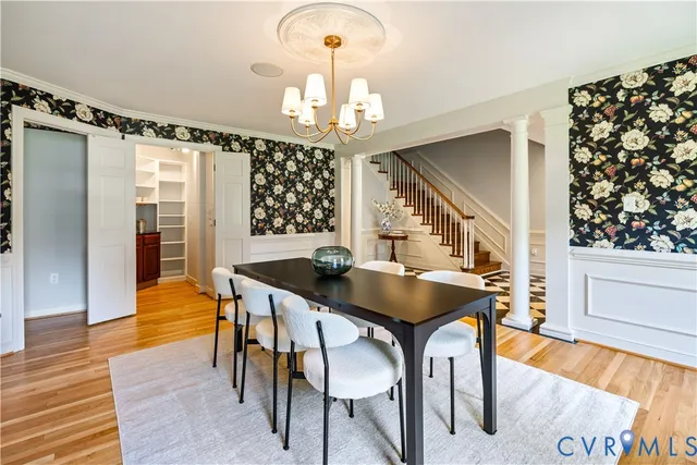 a bathroom with a double vanity sink mirror and