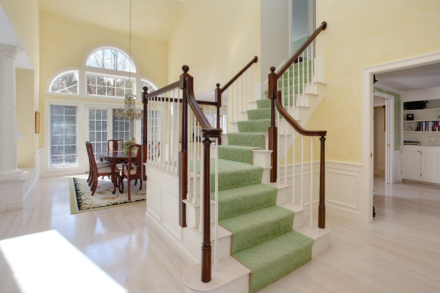 81 Farm Valley Road Osterville, MA 02655 - Photo 19 of 35 a view of a hallway with entryway wooden floor and windows