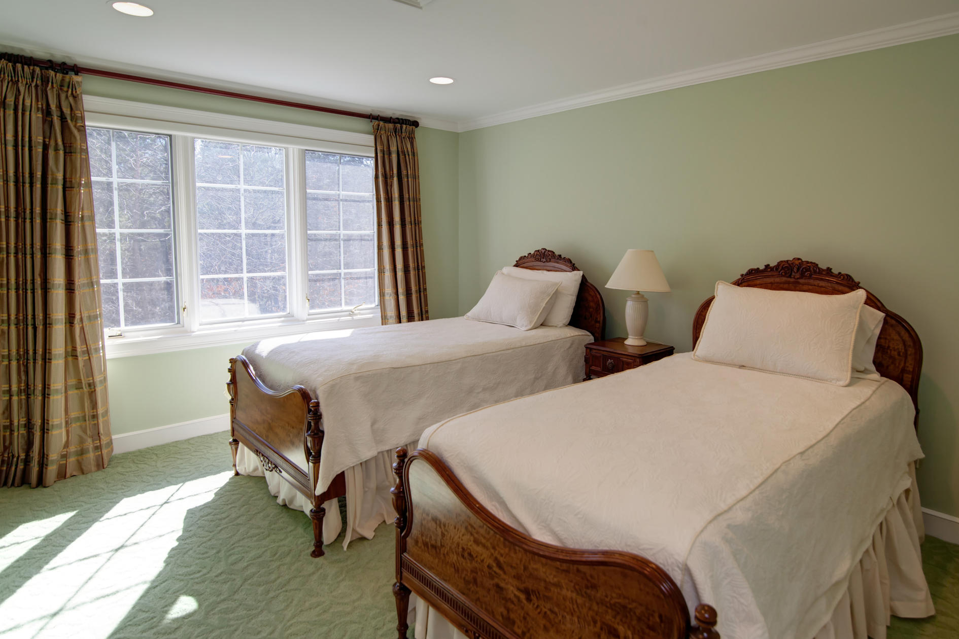 81 Farm Valley Road Osterville, MA 02655 - Photo 24 of 35 a bedroom with two beds and a large window