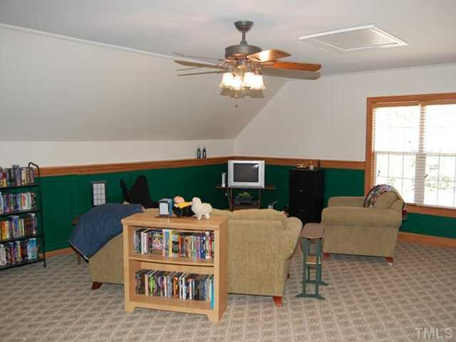 4305 Irene Way Raleigh, NC 27603 - Photo 8 of 12 Photos don't do justice to the huge recreation room on second floor--39 feet by 14.5 ft. Large enough to use for second family room/media center/workout area. Other