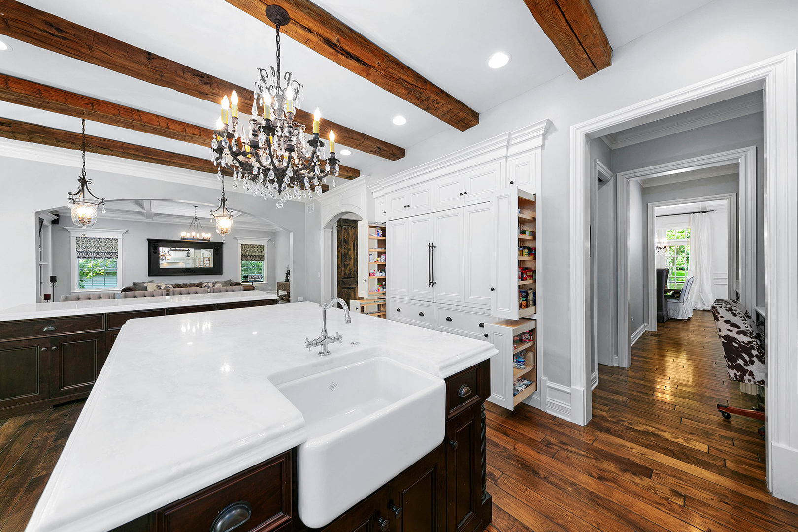 900 East Hillside Road Naperville, IL 60540 - Photo 13 of 73 a large kitchen with a table and chairs