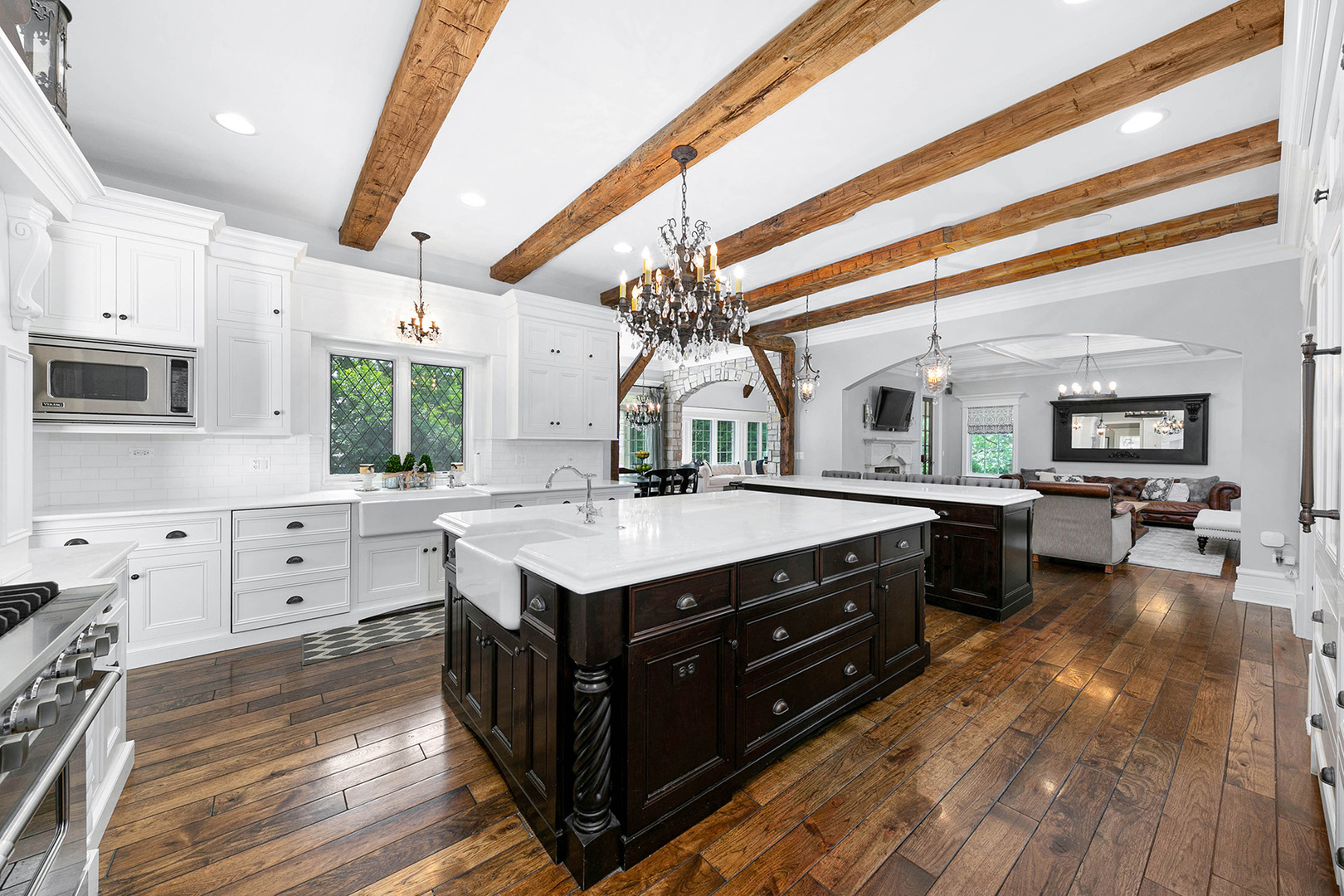900 East Hillside Road Naperville, IL 60540 - Photo 15 of 73 a kitchen with sink stove and cabinets